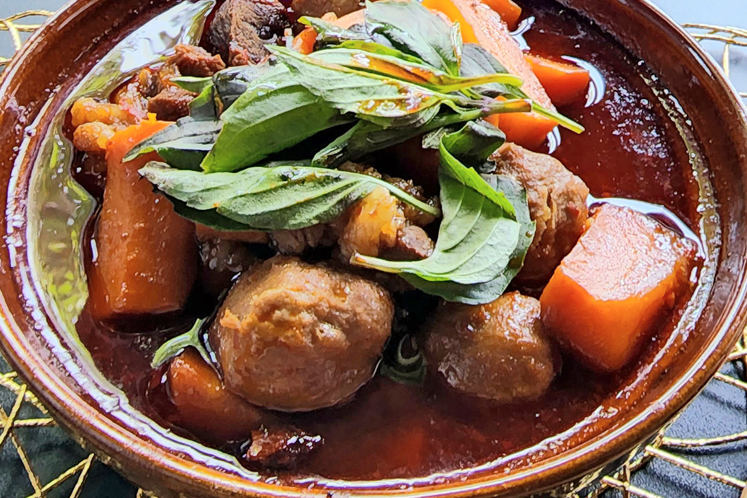 A stew from Khmai Cambodian Fine Dining
