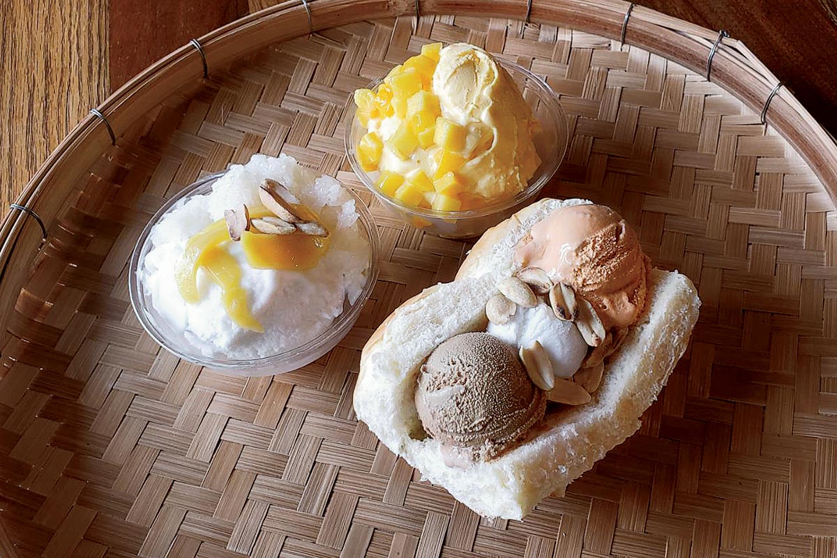 Thai ice creams