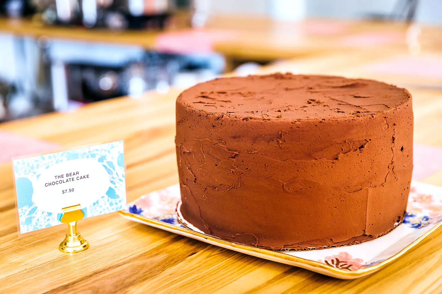 The Bear Chocolate Cake from Loaf Lounge