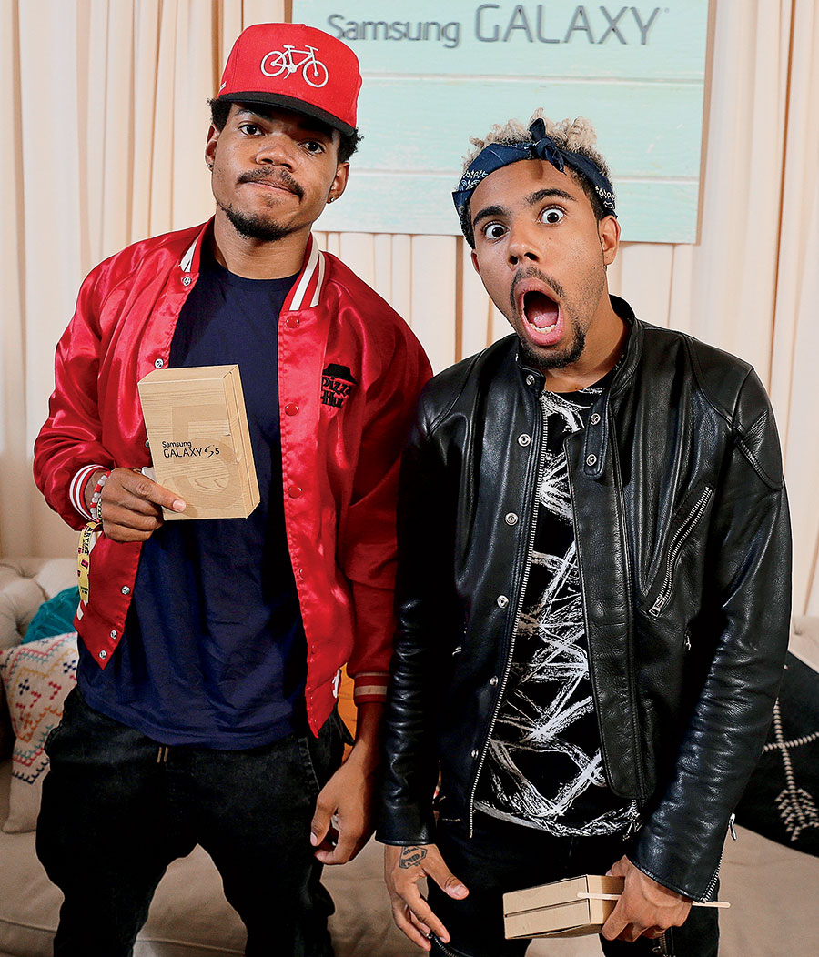Vic Mensa with Chance the Rapper