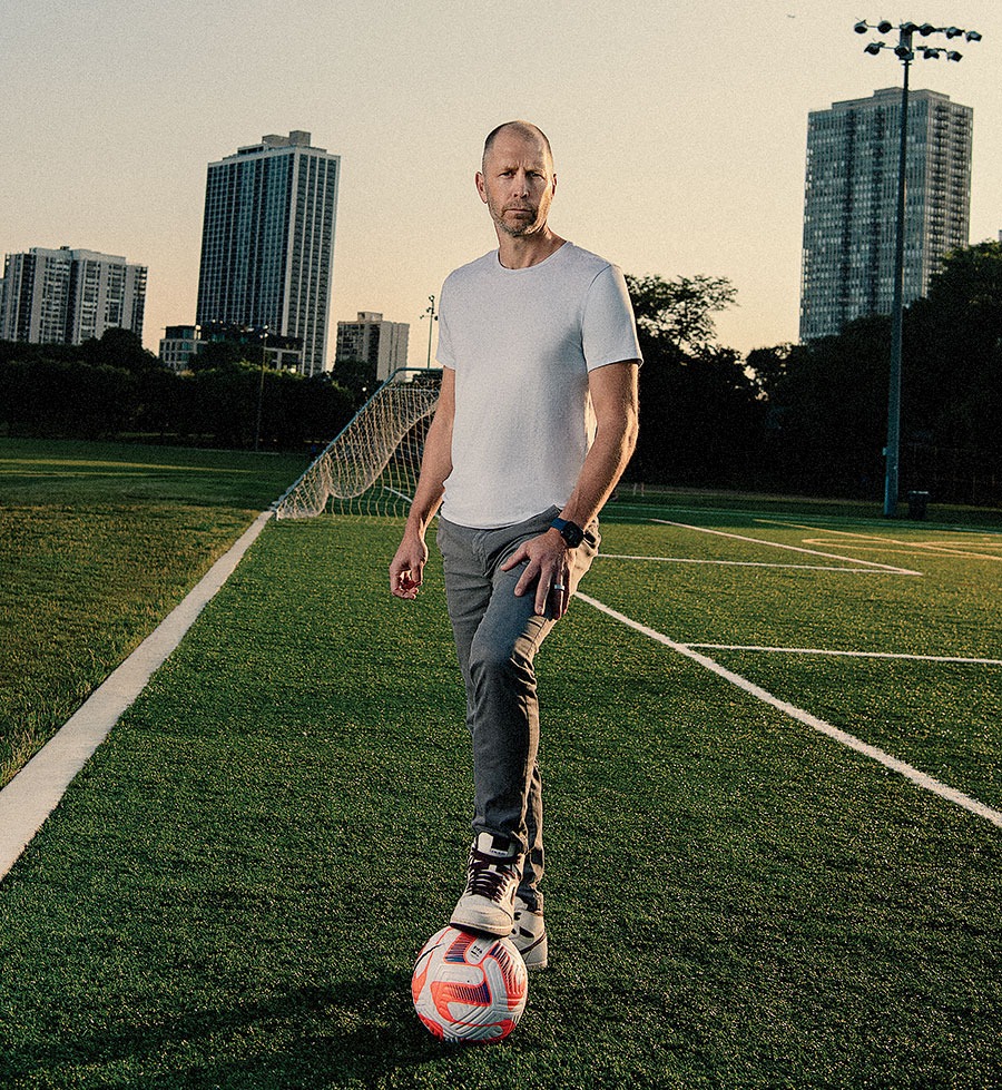 Gregg Berhalter - US coach at the World Cup representing the