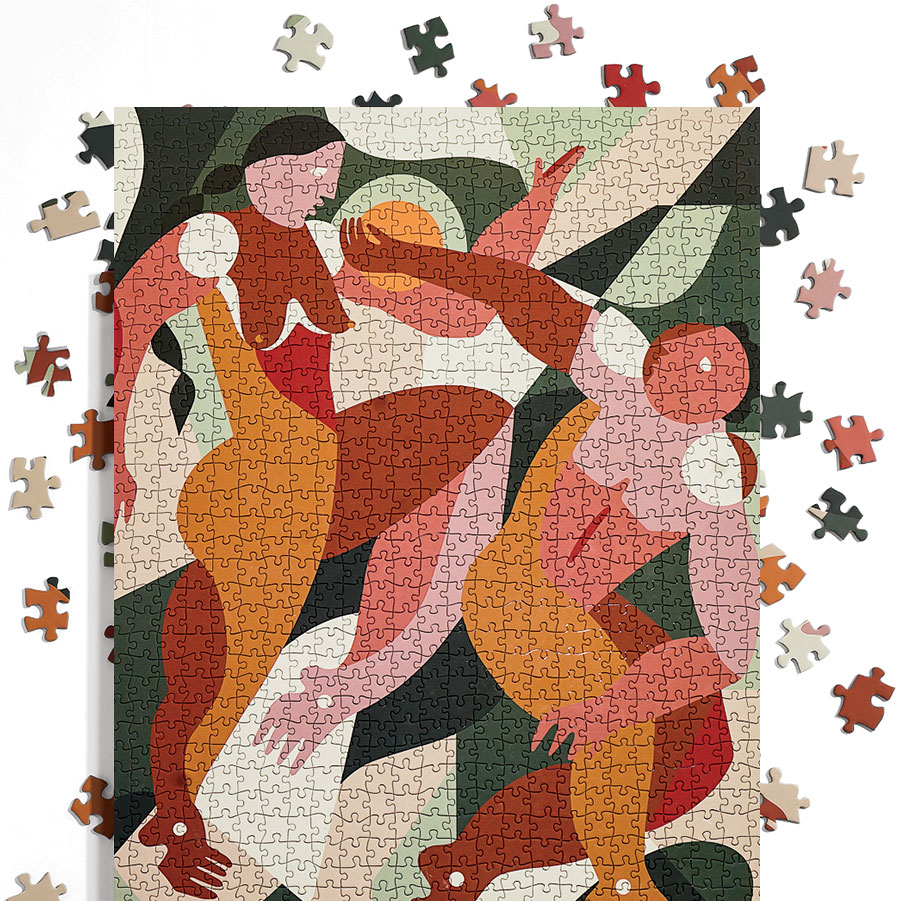 Liz Flores’s ‘Playing With the Past’ jigsaw puzzle