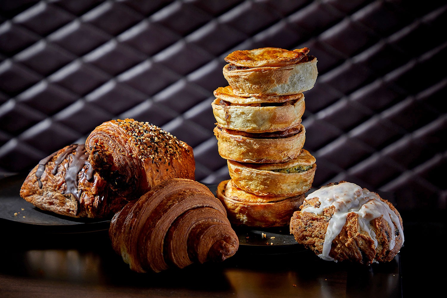 Various pastries at The Green Post