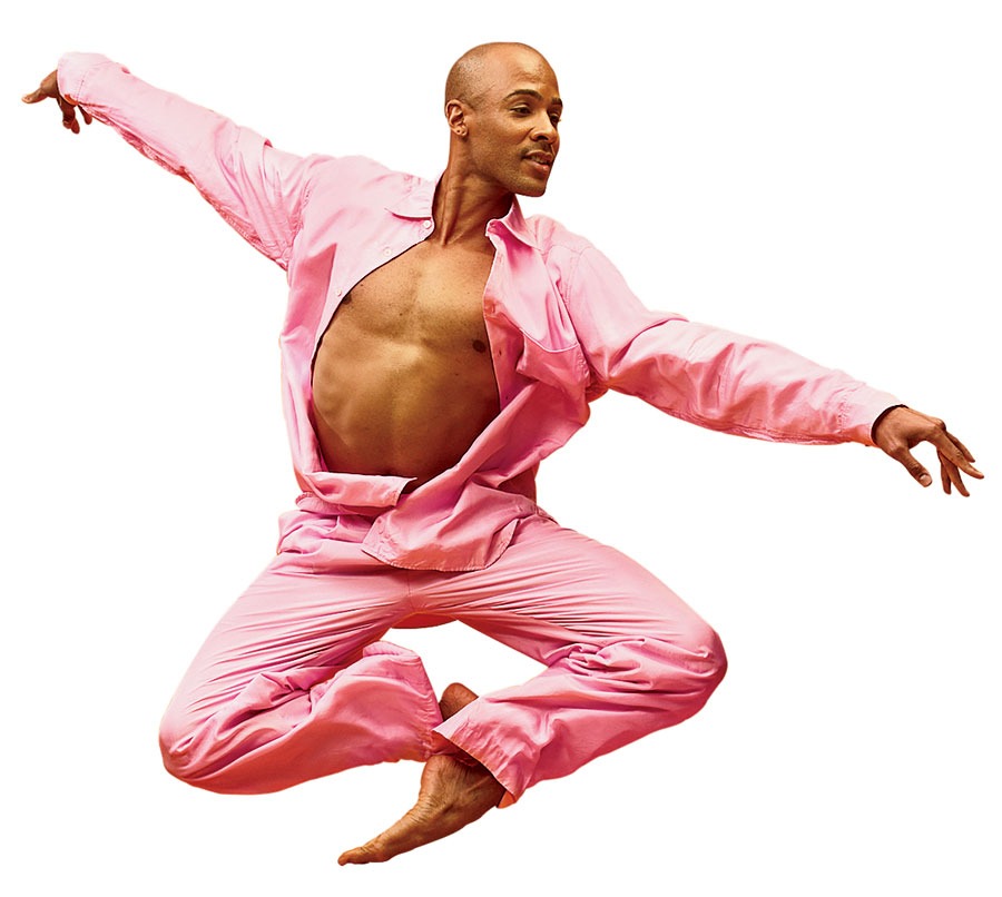 An Alvin Ailey dancer