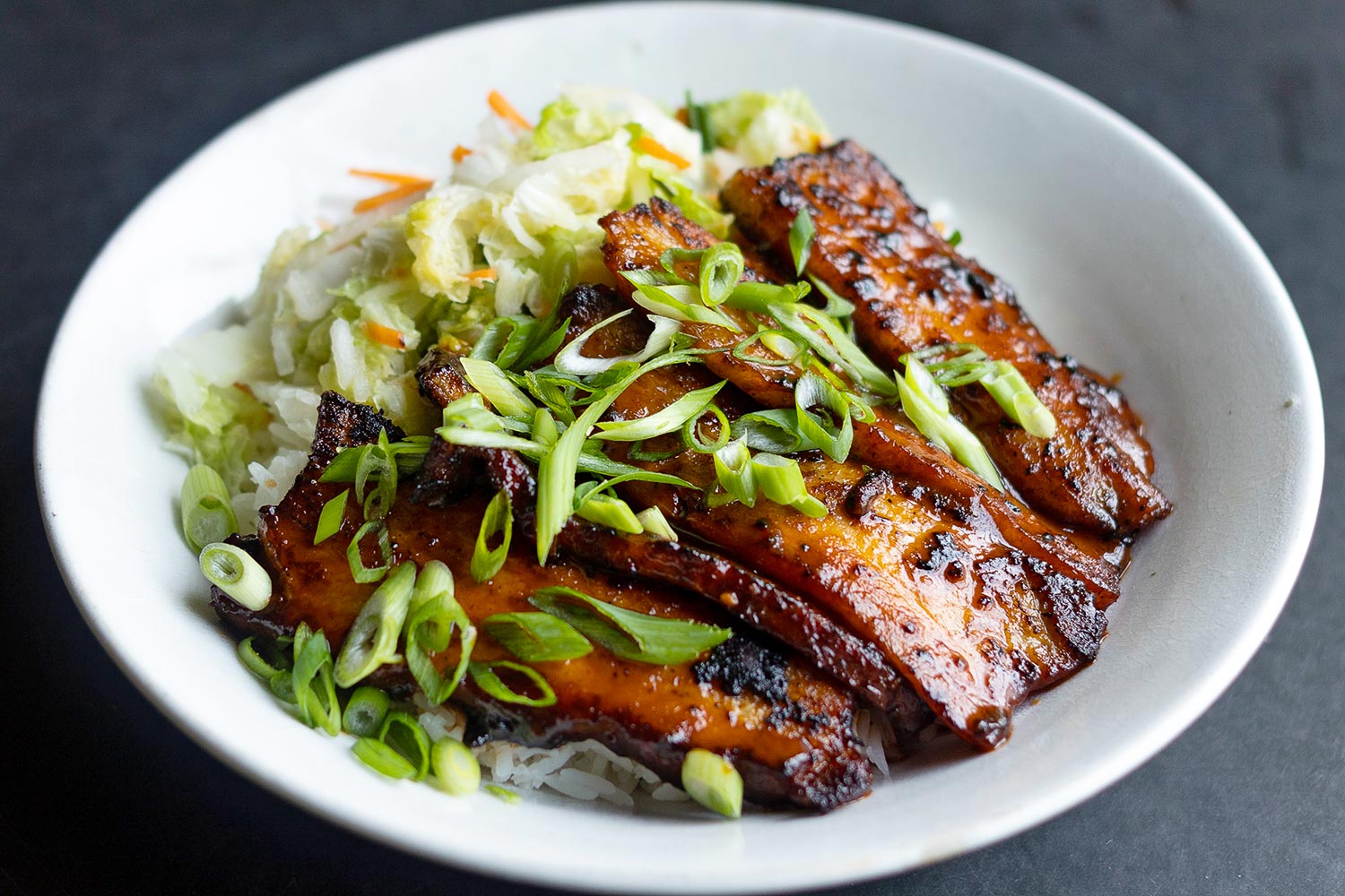 Spicy Pork Bulgogi Rice Bowl