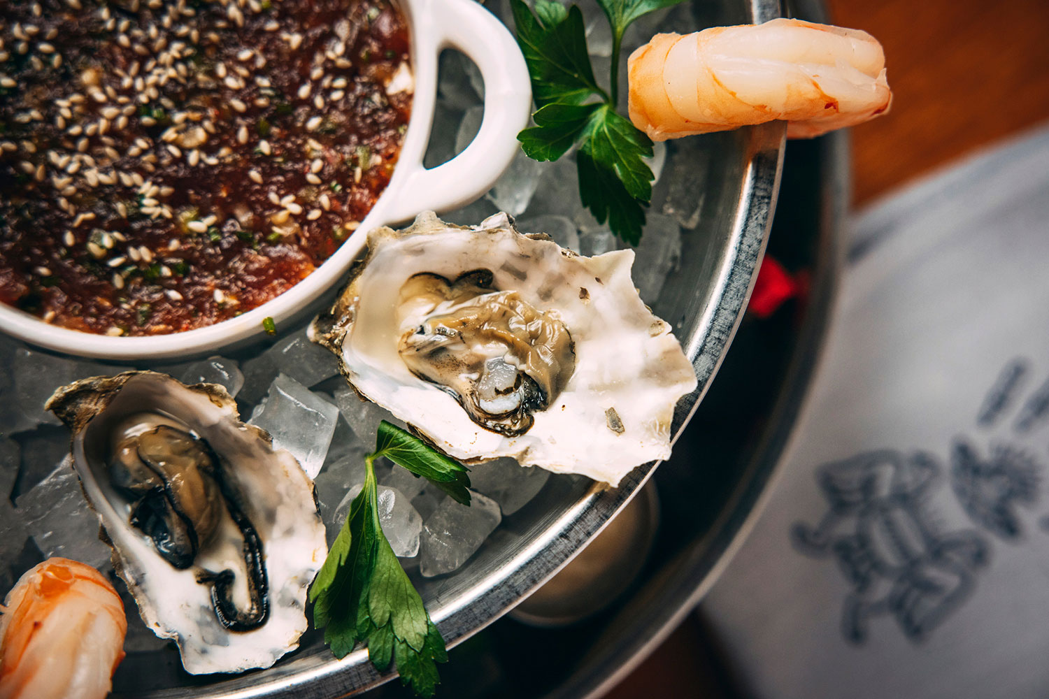 Food from Chicago Athletic Association’s Cherry Circle Room