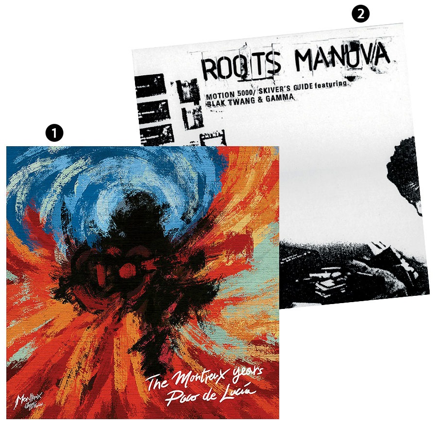 ‘Paco de Lucía: The Montreux Years’ double LP and “Motion 5000” by Roots Manuva