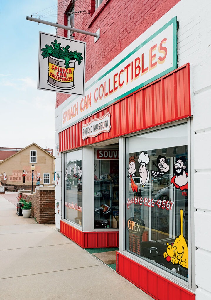 A Popeye-themed store and museum in Chester