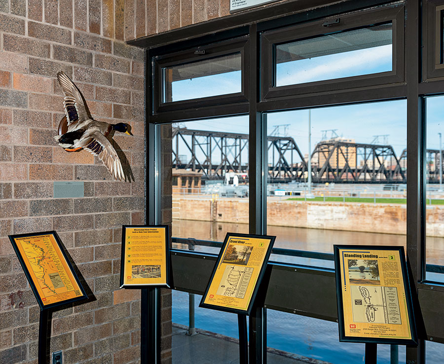 The visitor center at Rock Island Arsenal