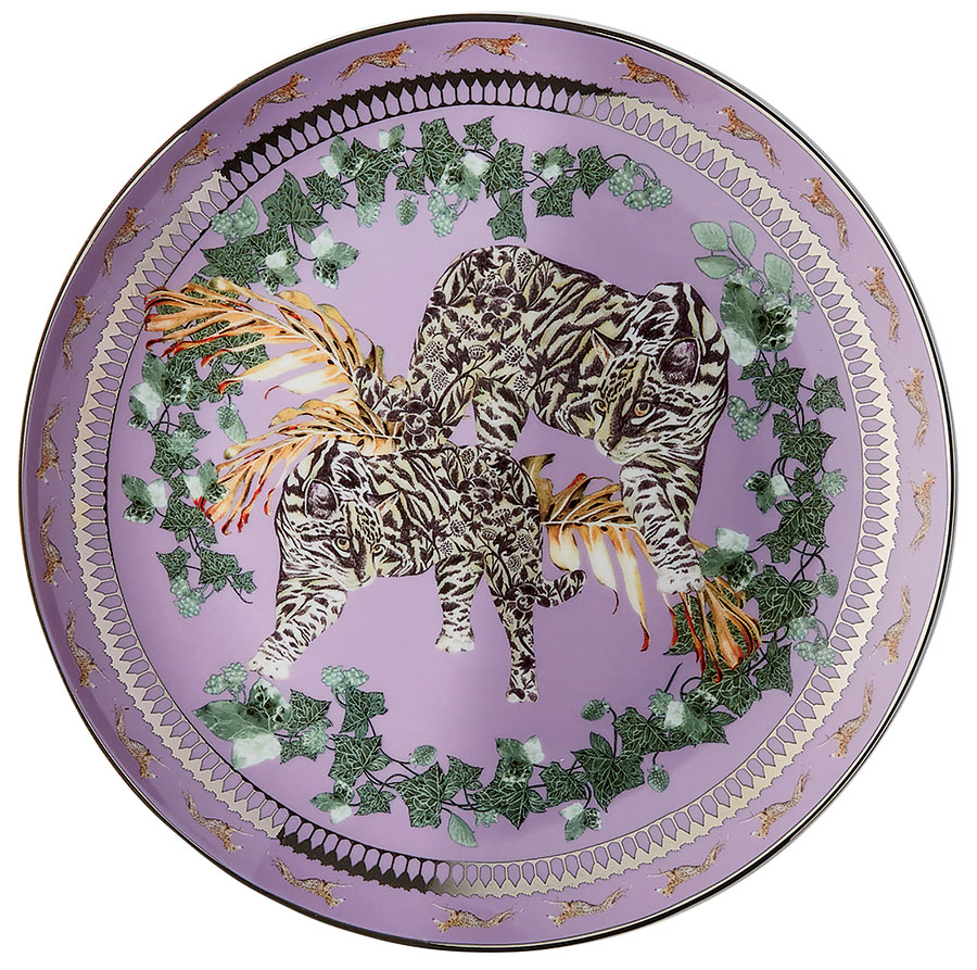 Matthew Williamson Loki fine bone china dessert plate