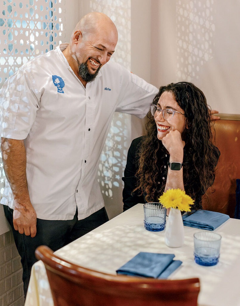 Matteo Lo Bianco and Mariam Shahsavarani