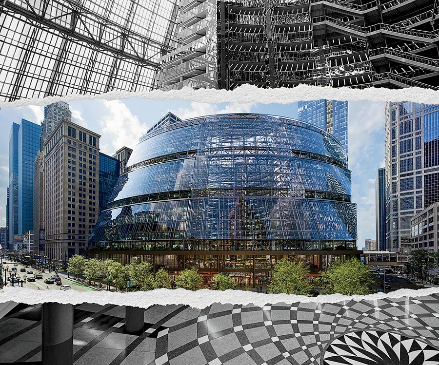 Thompson Center photo illustration