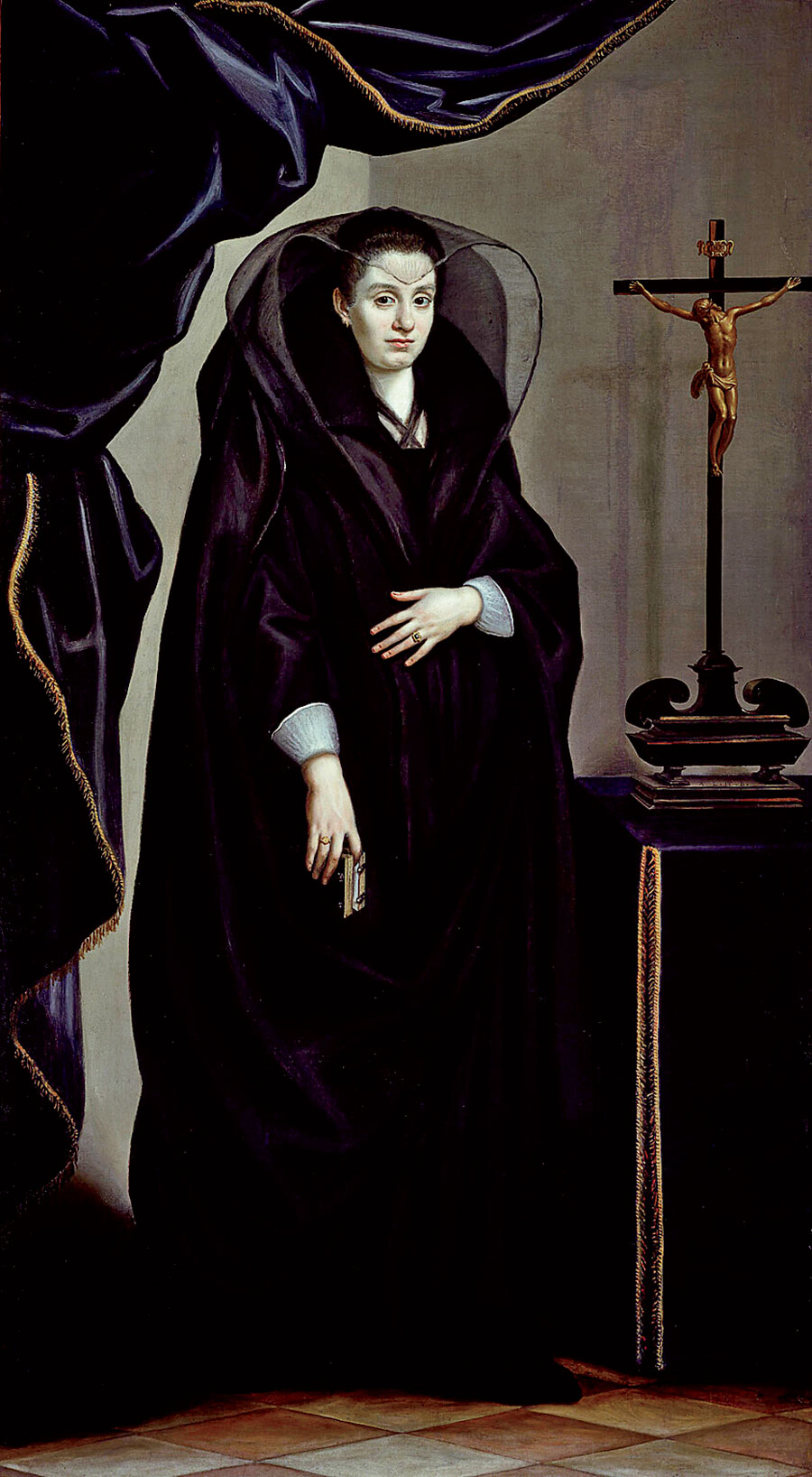 Jacopo da Empoli’s ‘Portrait of a Noblewoman Dressed in Mourning’