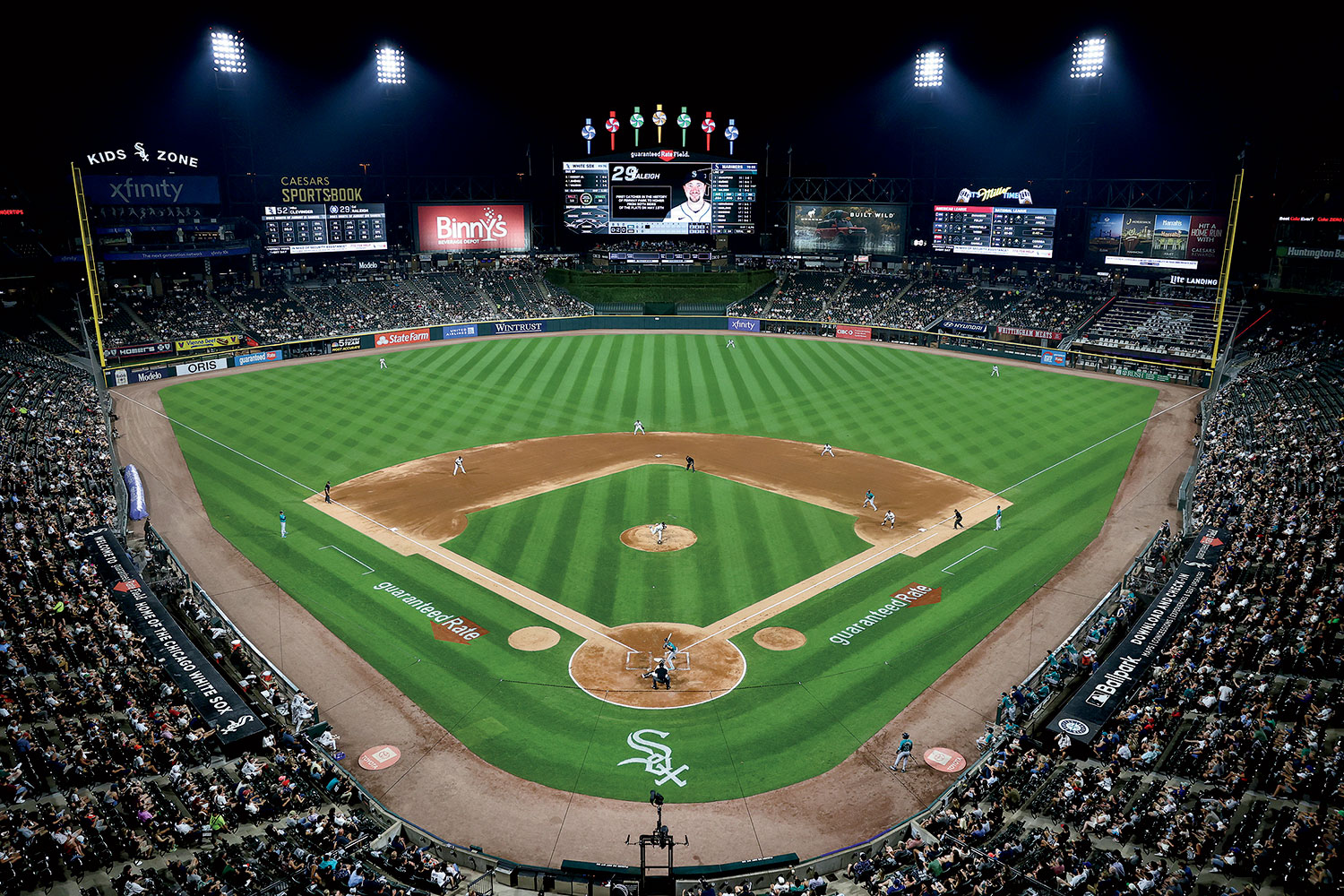 Section 533, row 7, seat 1 at Guaranteed Rate Field