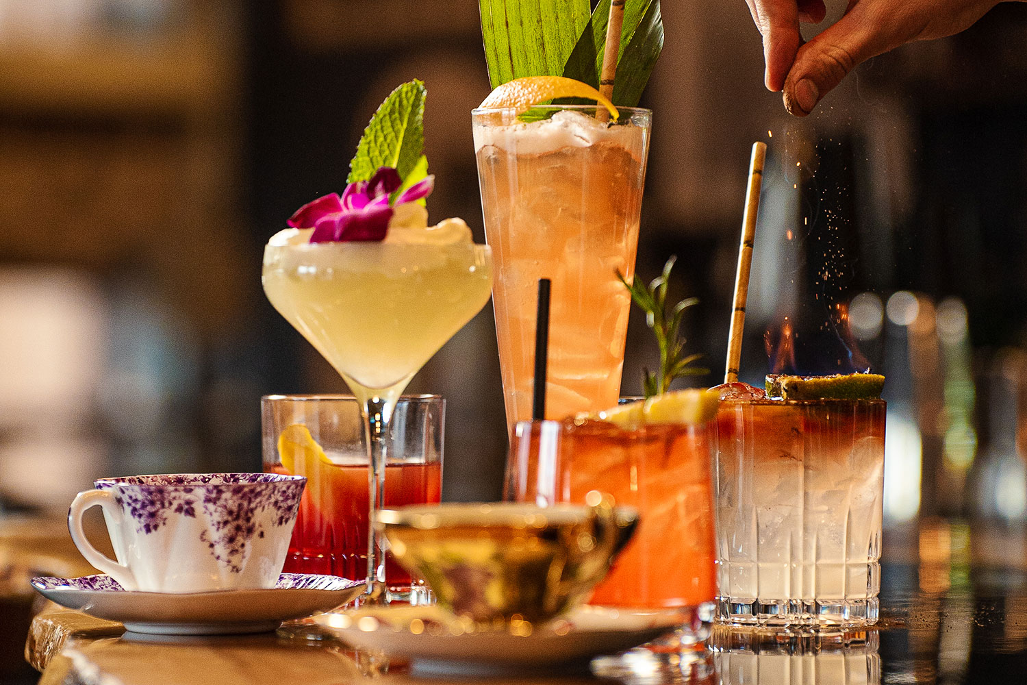 Signature Craft Cocktails at Region Kitchen + Bar