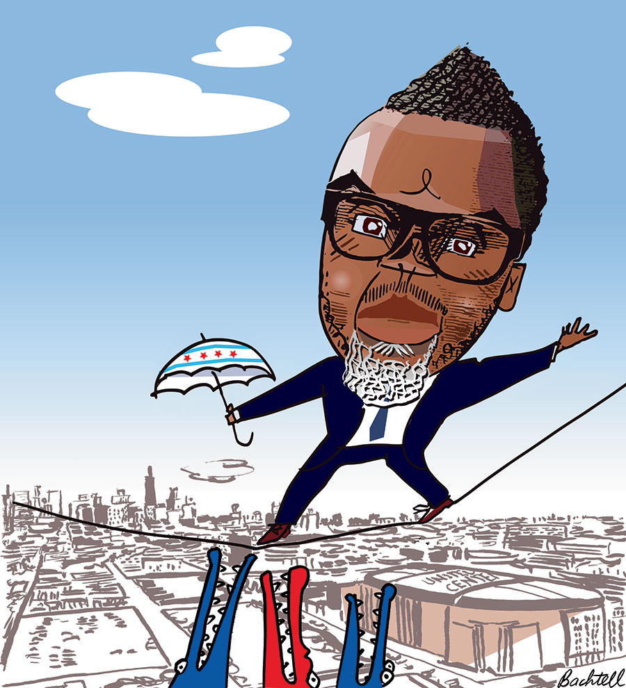 Brandon Johnson illustration