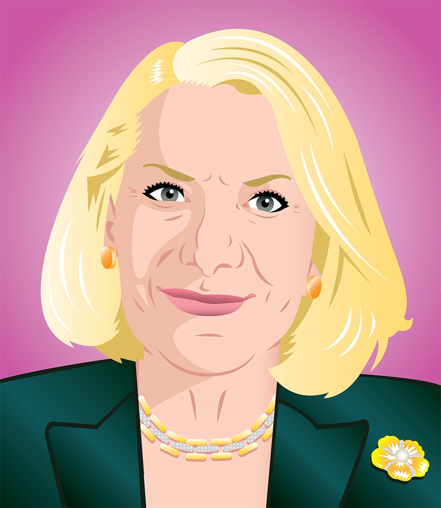 Jill Wine-Banks illustration