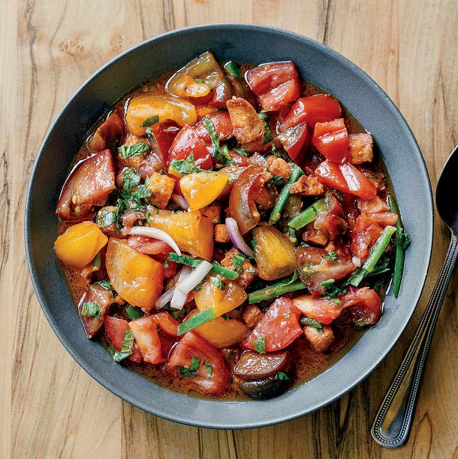 Tigist Reda’s Berbere Heirloom Tomato Salad