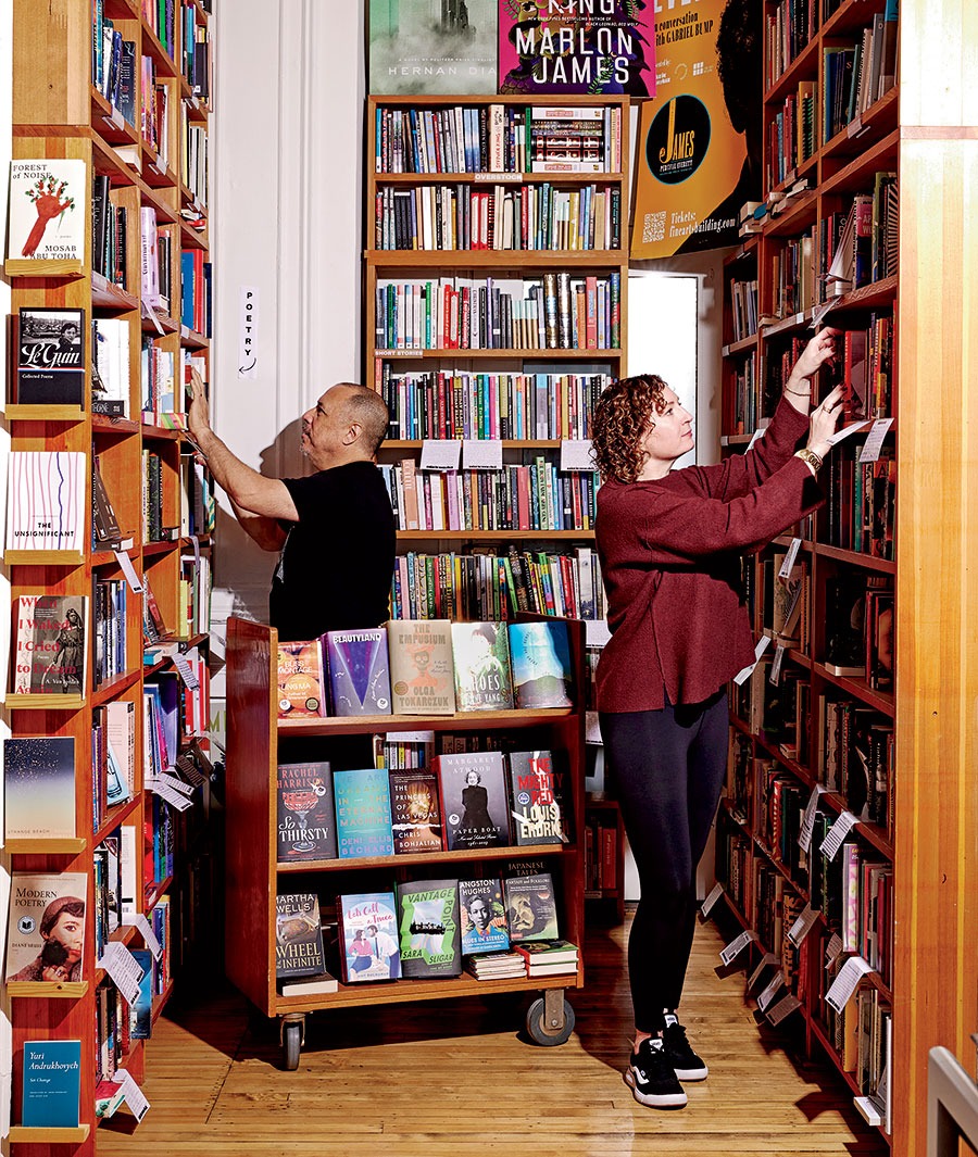 Exile in Bookville owners Javier Ramirez and Kristin Gilbert Ramirez