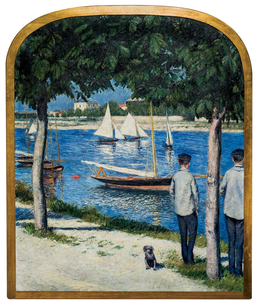 A painting by Gustave Caillebotte