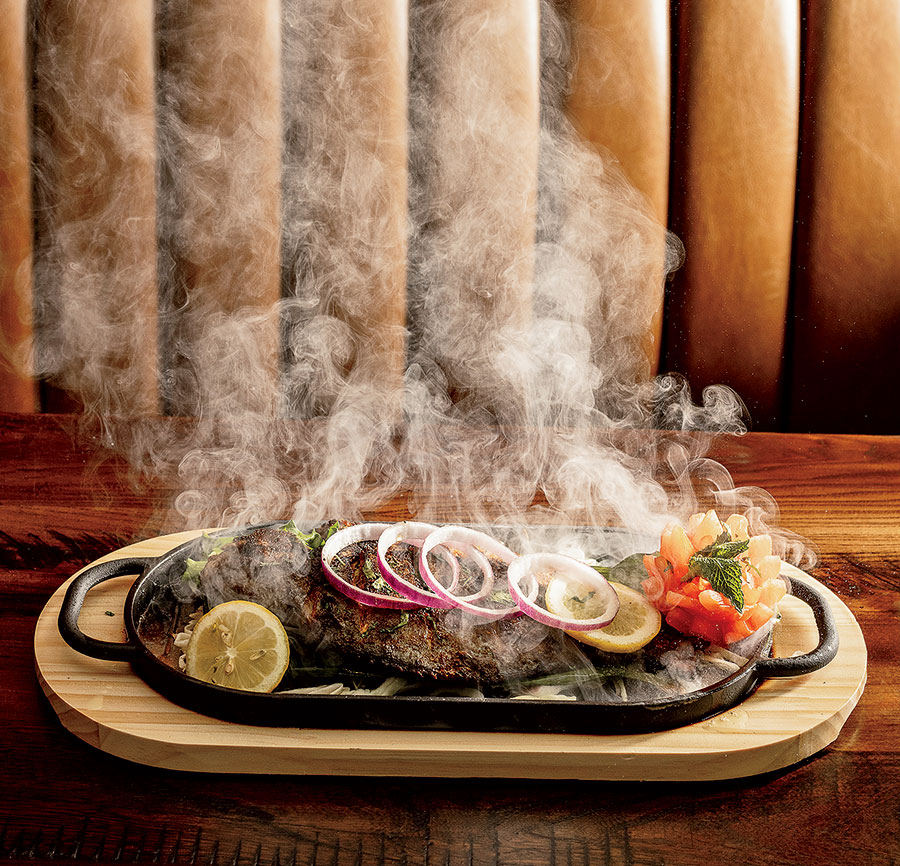 Tandoori pomfret at Thalaiva’s Indian Kitchen