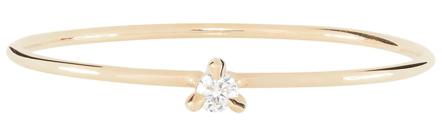 Diamond Fizz gold ring