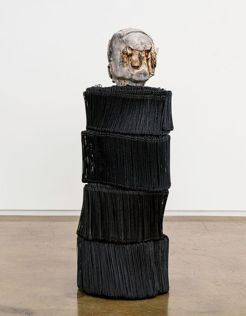 An untitled sculpture from 2023 by Chiffon Thomas