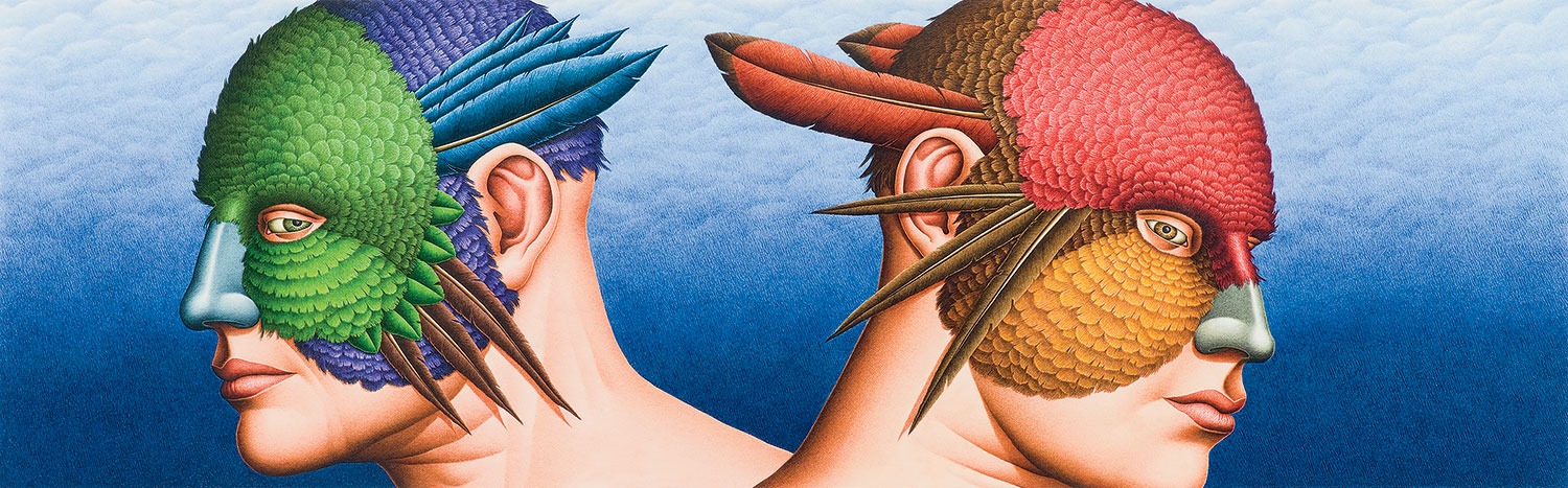 ‘City in a Garden: Queer Art and Activism in Chicago,’ an ambitious 11-month-long exhibition, opens July 5 at the MCA. The survey includes ‘Forktailed Wood Nymph and Ruby-Topaz Hummingbird’ (1982) by Robert Lostutter.