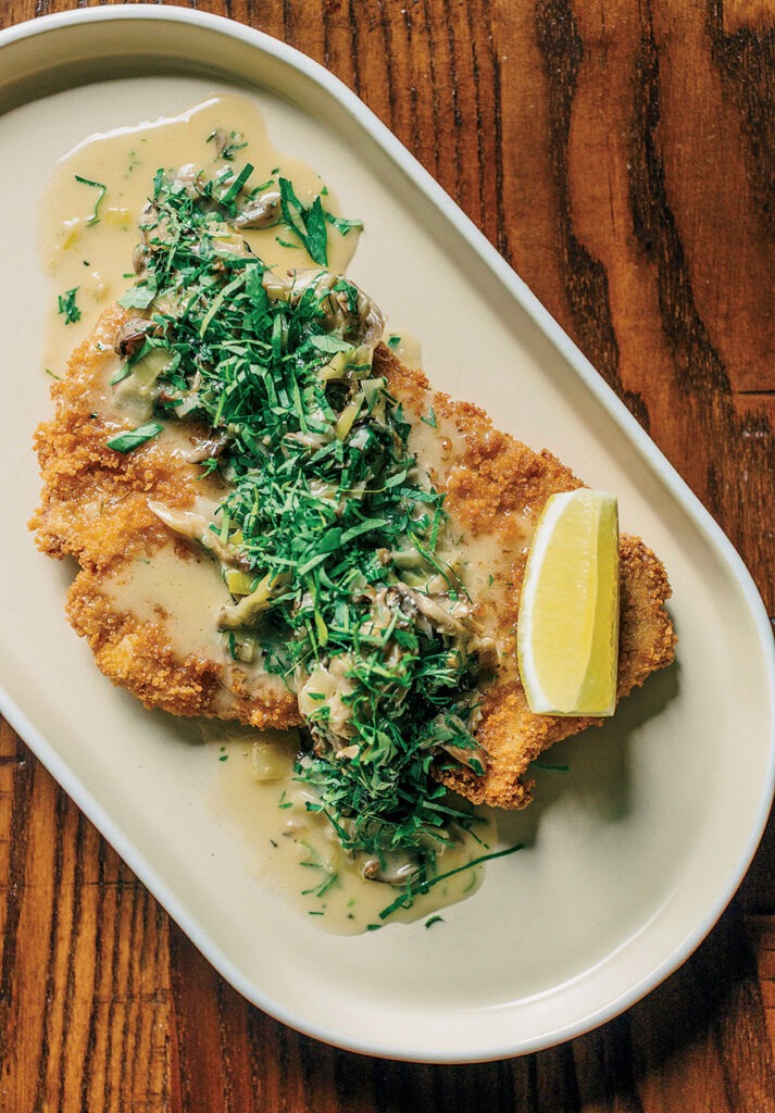 Pork schnitzel