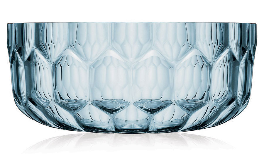 Kartell plastic polymer Jellies serving bowl by Patricia Urquiola