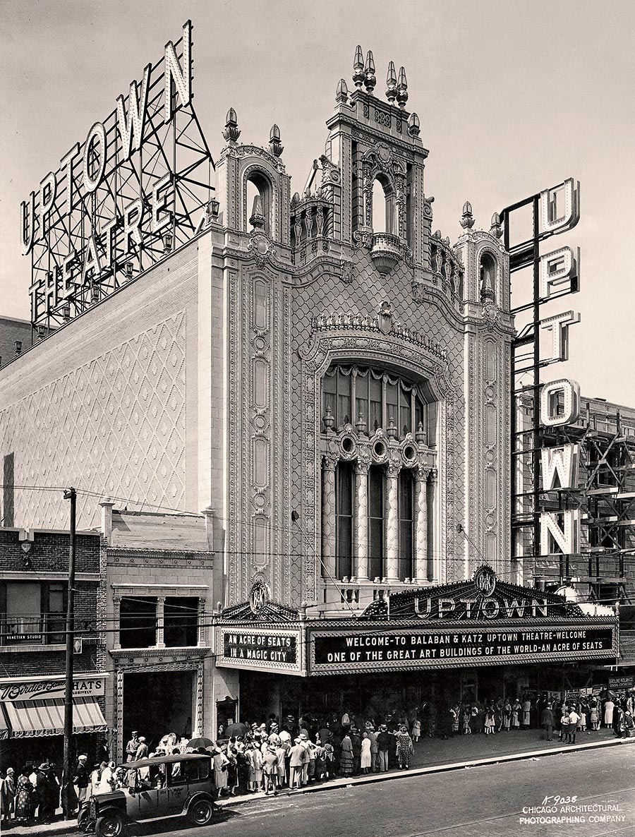 Outside Uptown Theatre