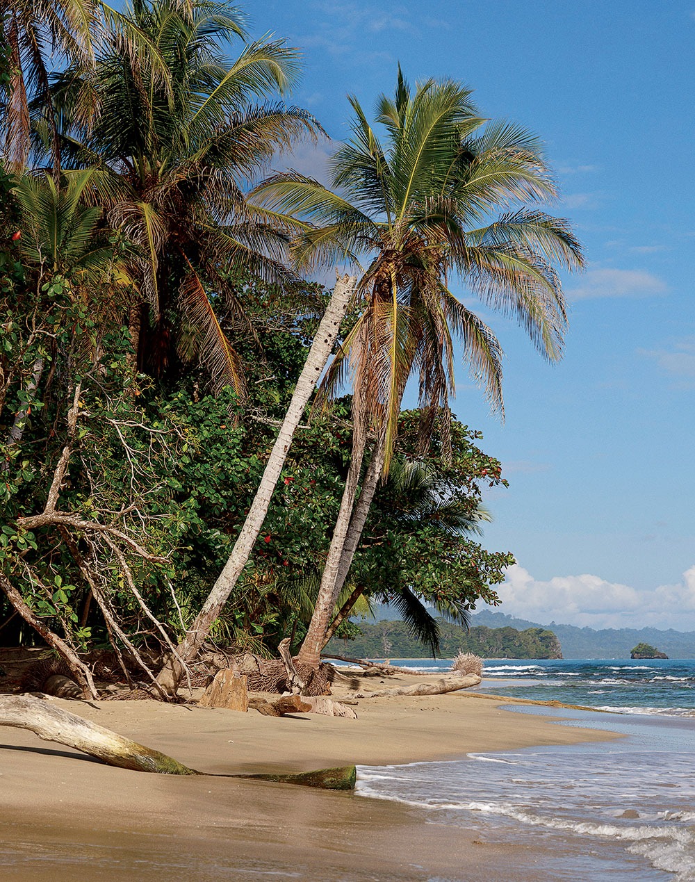 A beach in Puerto Viejo de Talamanca, Costa Rica