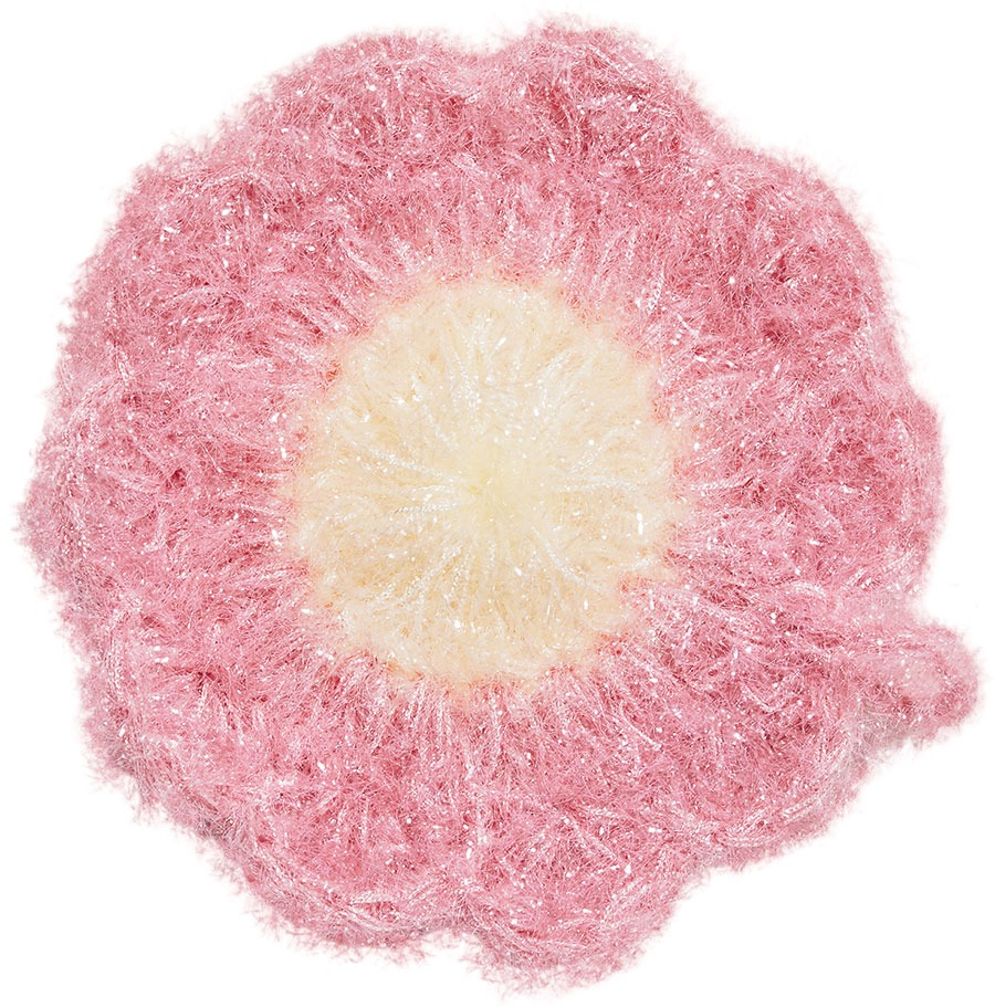 Hand-knit kitchen sponge