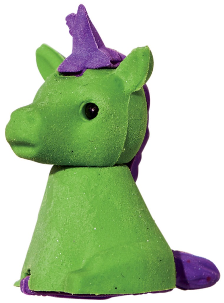 Unicorn eraser set of six