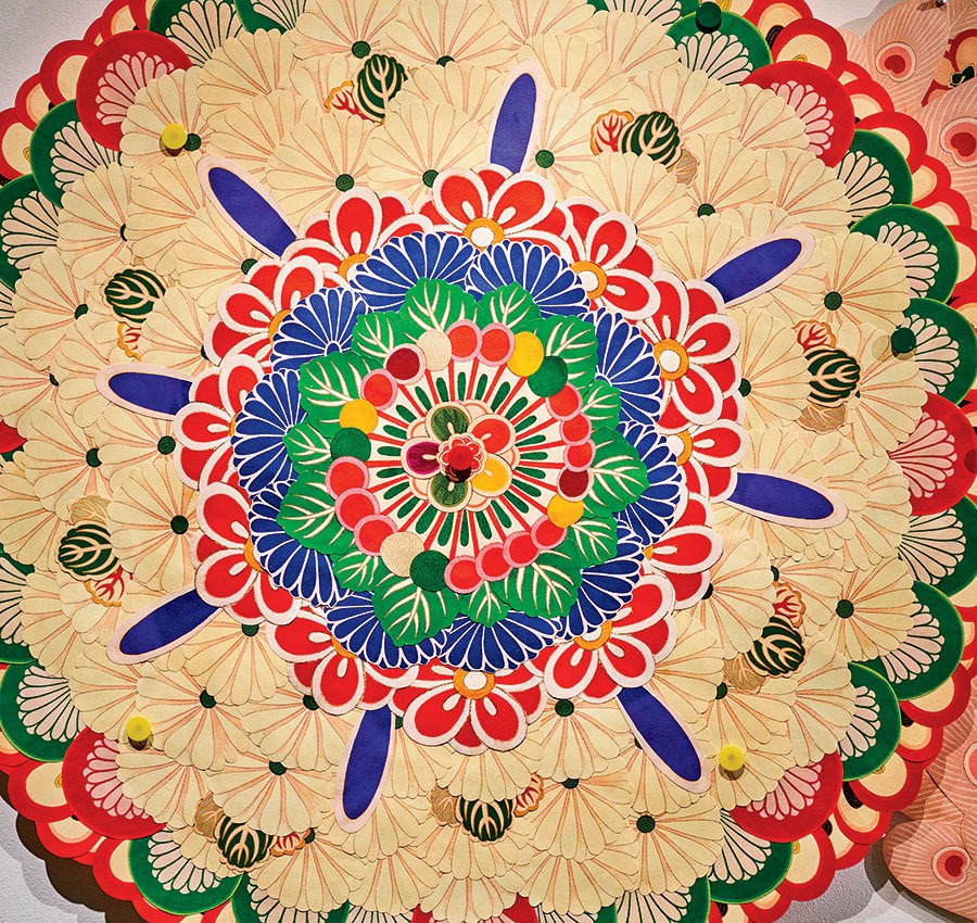 Art by Mayumi Lake from the ‘Shakkei’ exhibition