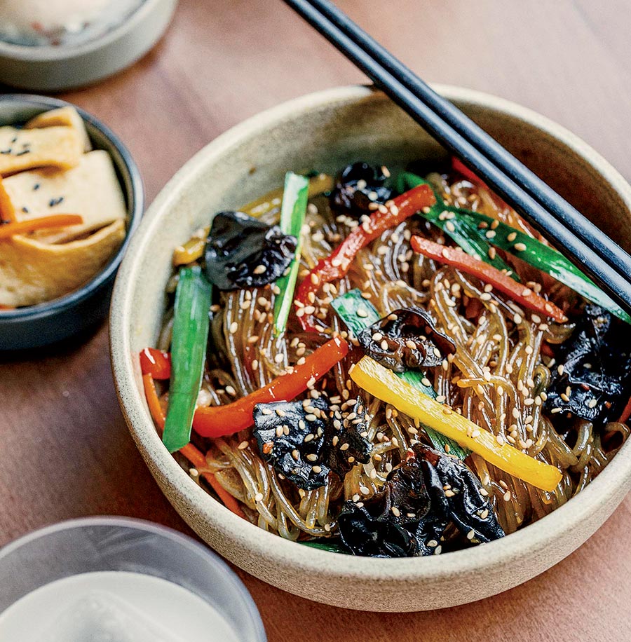 Japchae at Mister Tiger