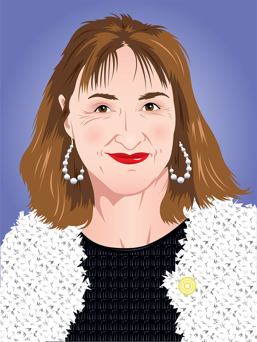 Nora Dunn illustration