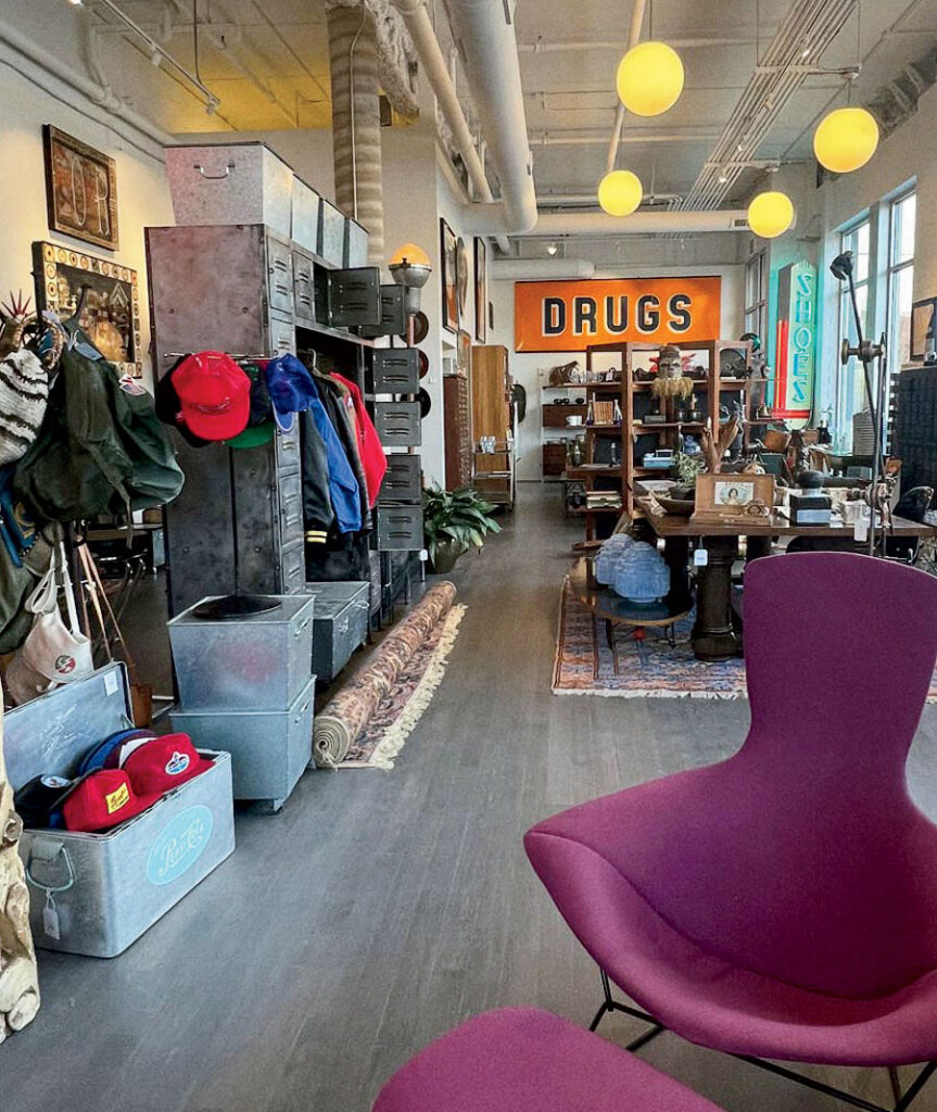 Inside Salvage Haus
