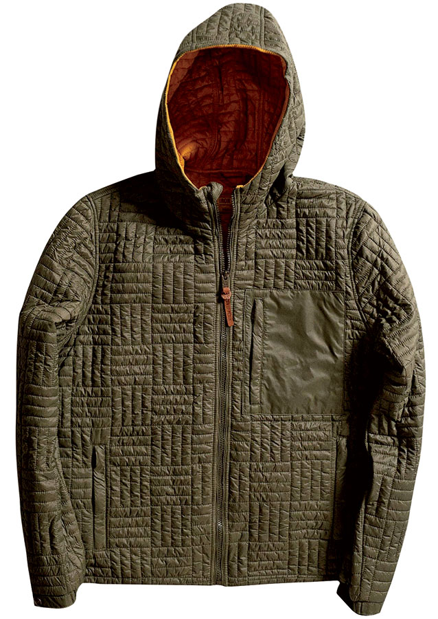 Iron and Resin quilted jacket