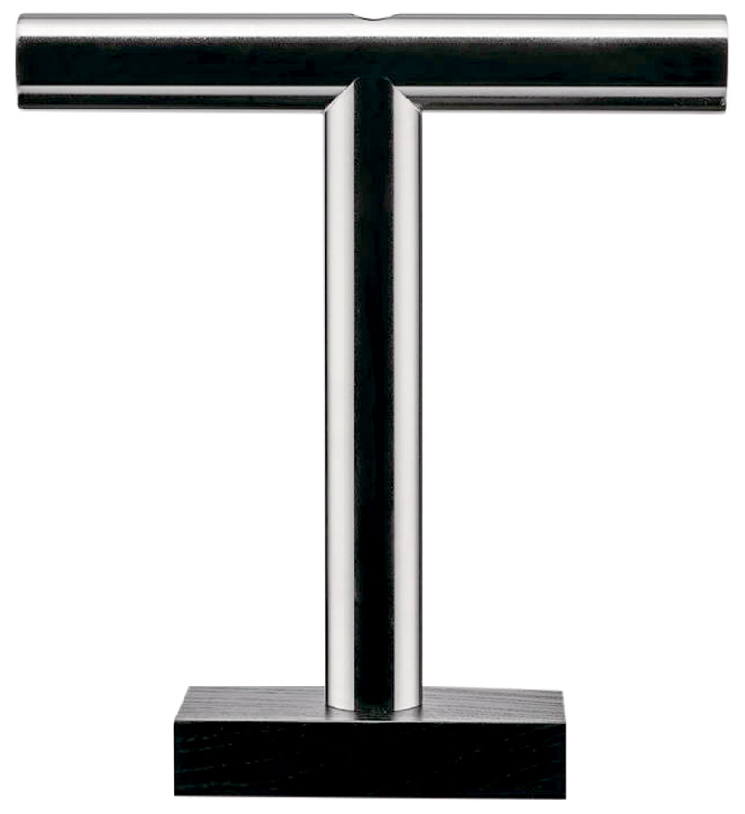 Alessi Tronchetto by Andrea Branzi, stainless steel and wood