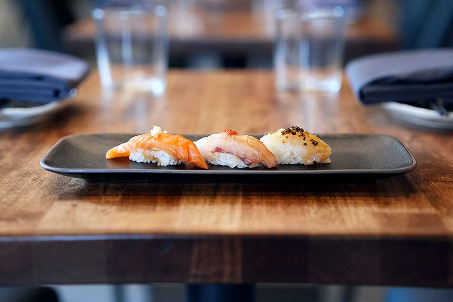 Sushi from Omakase Box