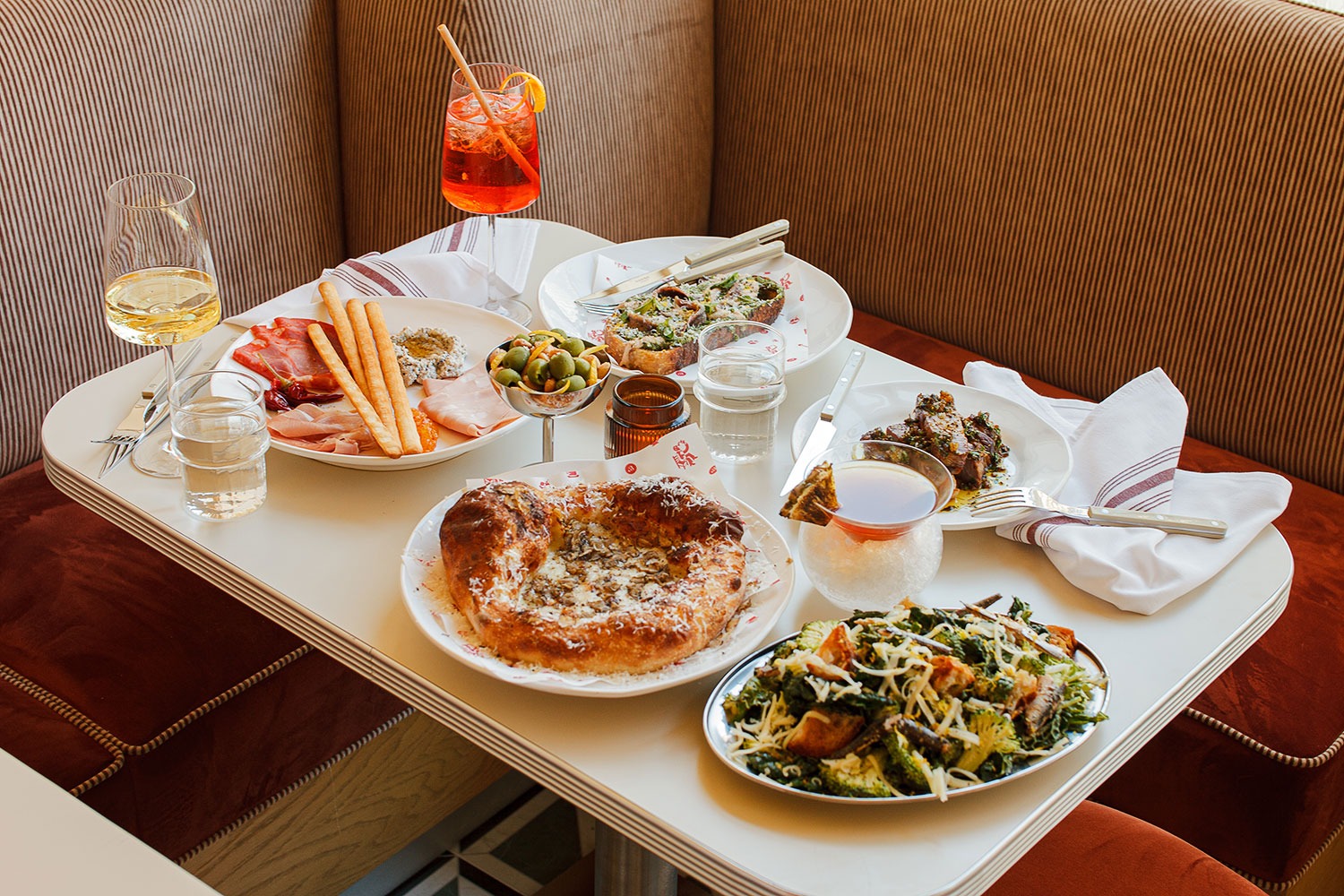 A variety of dishes on display at Buttercup