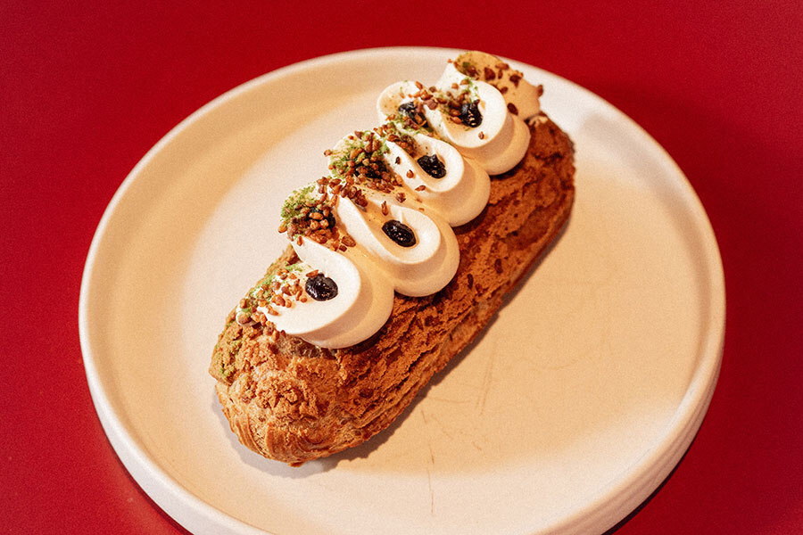 Food on display at Milli by Metric