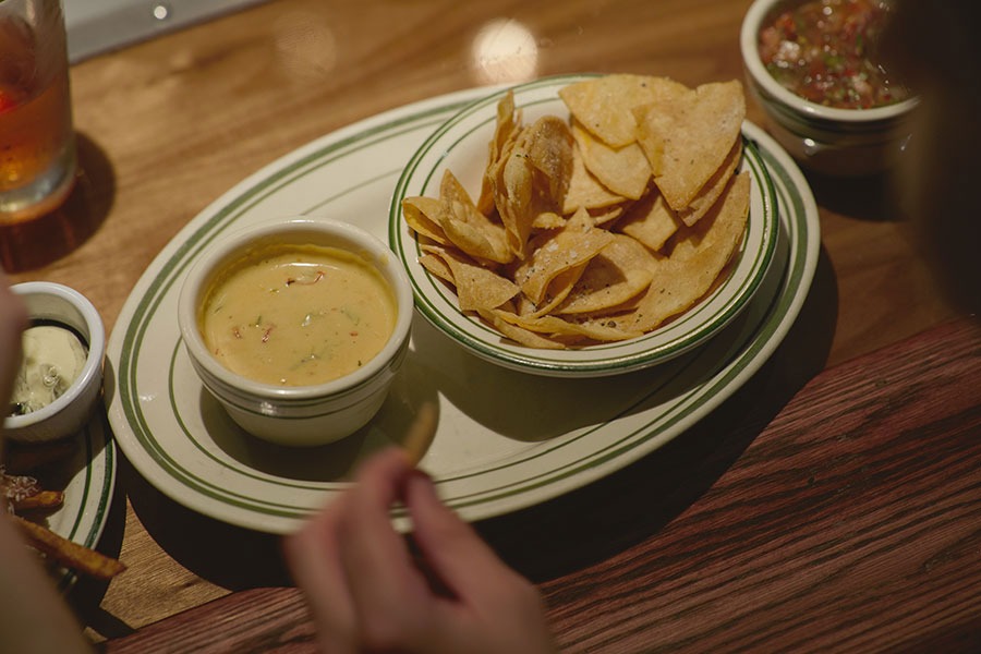 Chips and dip at The Western Bar & Kitchen