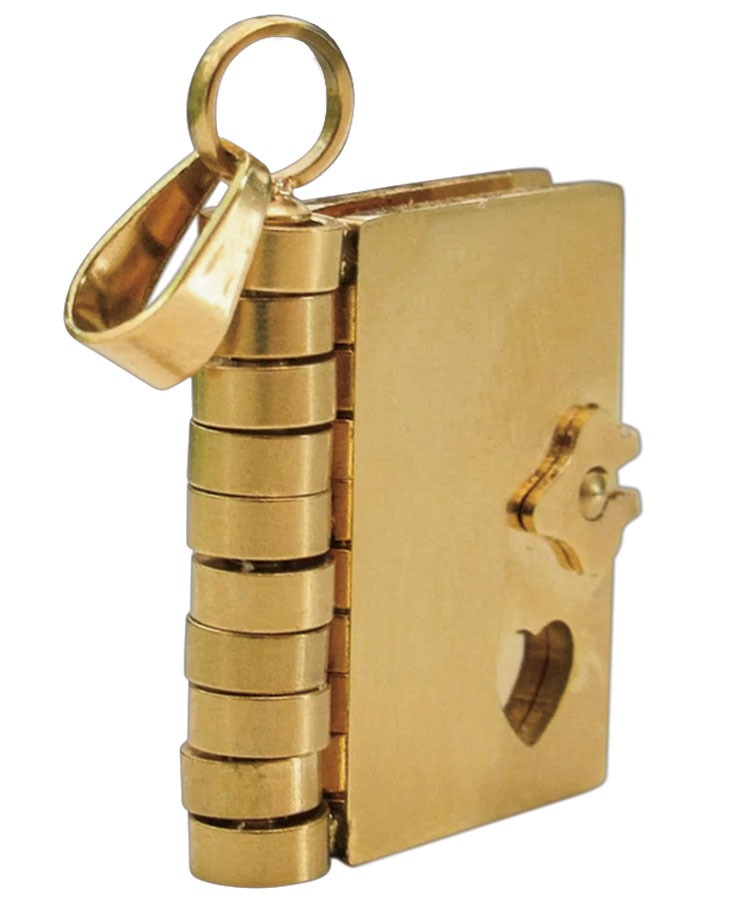 Booklet charm