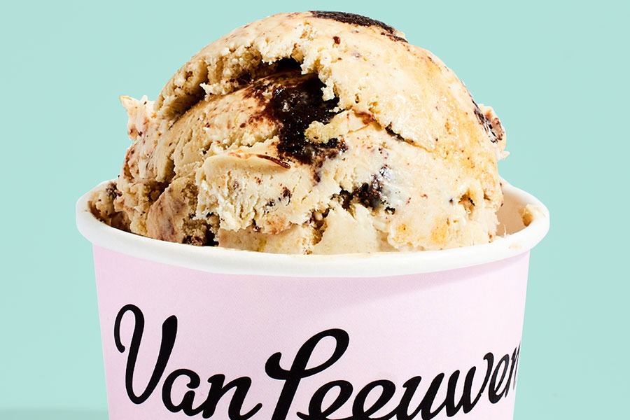 Ice cream in a pint from Van Leeuwen