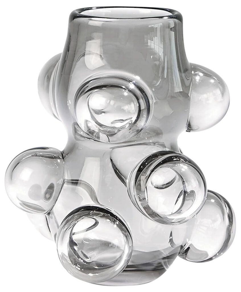 Global Views bubbled glass vase