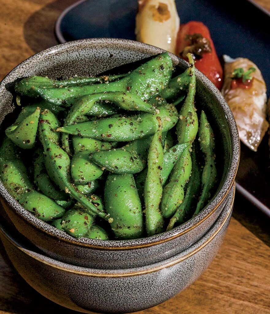 Edamame at Omakase Box