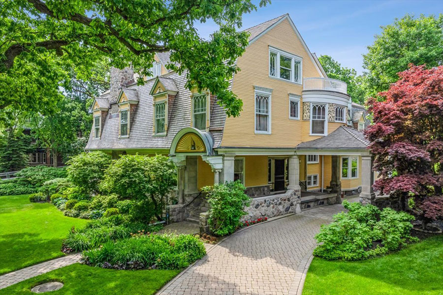 an Evanston home by Joseph Lyman Silsbee