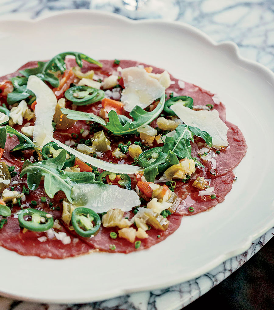 “Italian Beef” Carpaccio